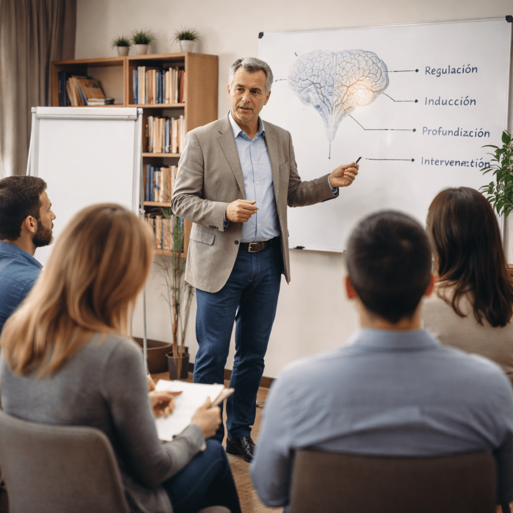 Grupos reducidos en formación de hipnosis clínica