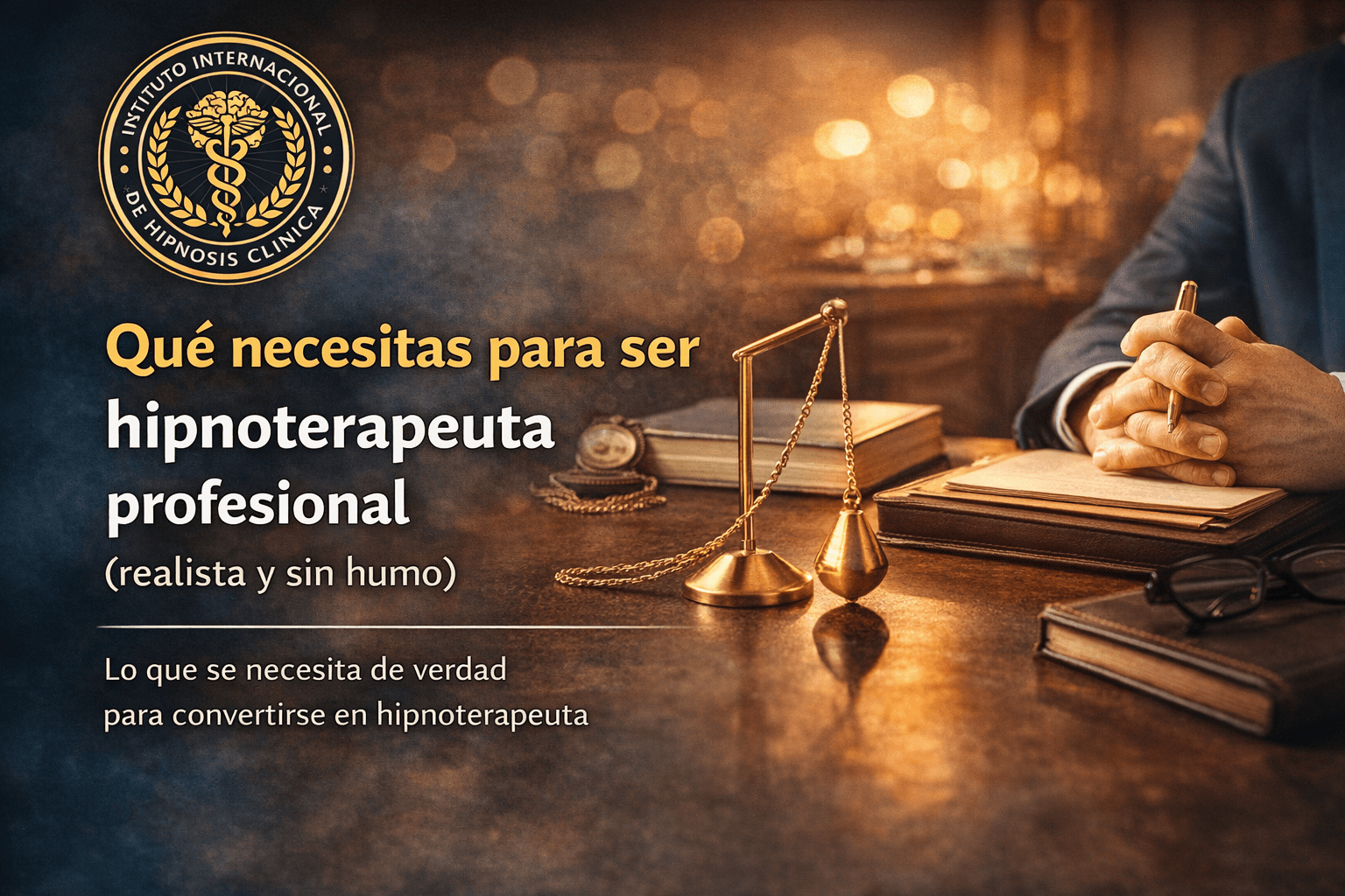 qué necesitas para ser hipnoterapeuta profesional
