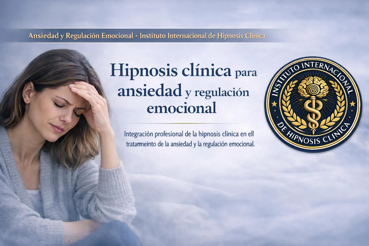 Hipnosis clínica para la ansiedad y regulación emocional en el Instituto Internacional de Hipnosis Clínica