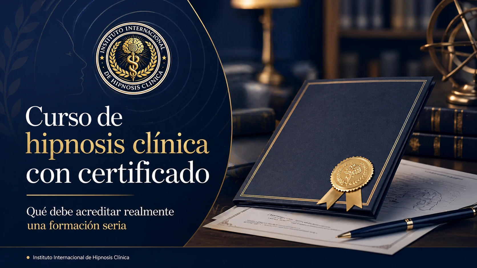 Curso de hipnosis clínica con certificado: qué debe acreditar realmente una formación seria