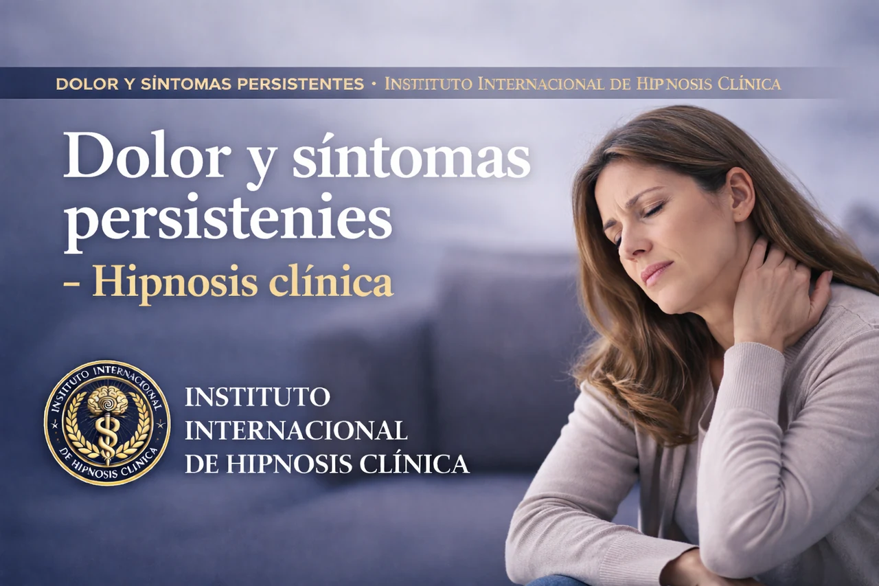 Hipnosis clínica para dolor y síntomas persistentes en el Instituto Internacional de Hipnosis Clínica