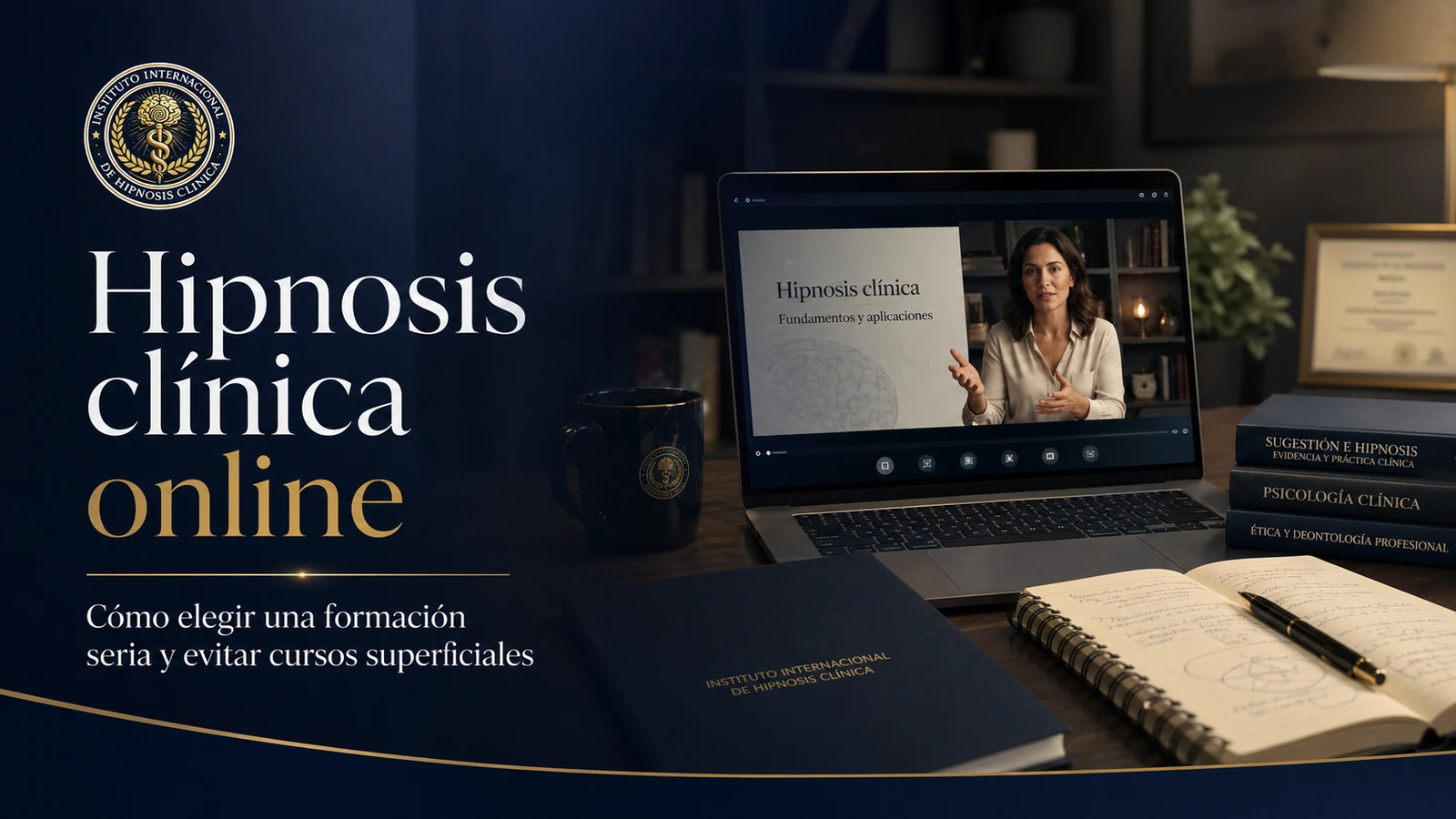 Hipnosis clínica online: cómo elegir una formación seria y evitar cursos superficiales