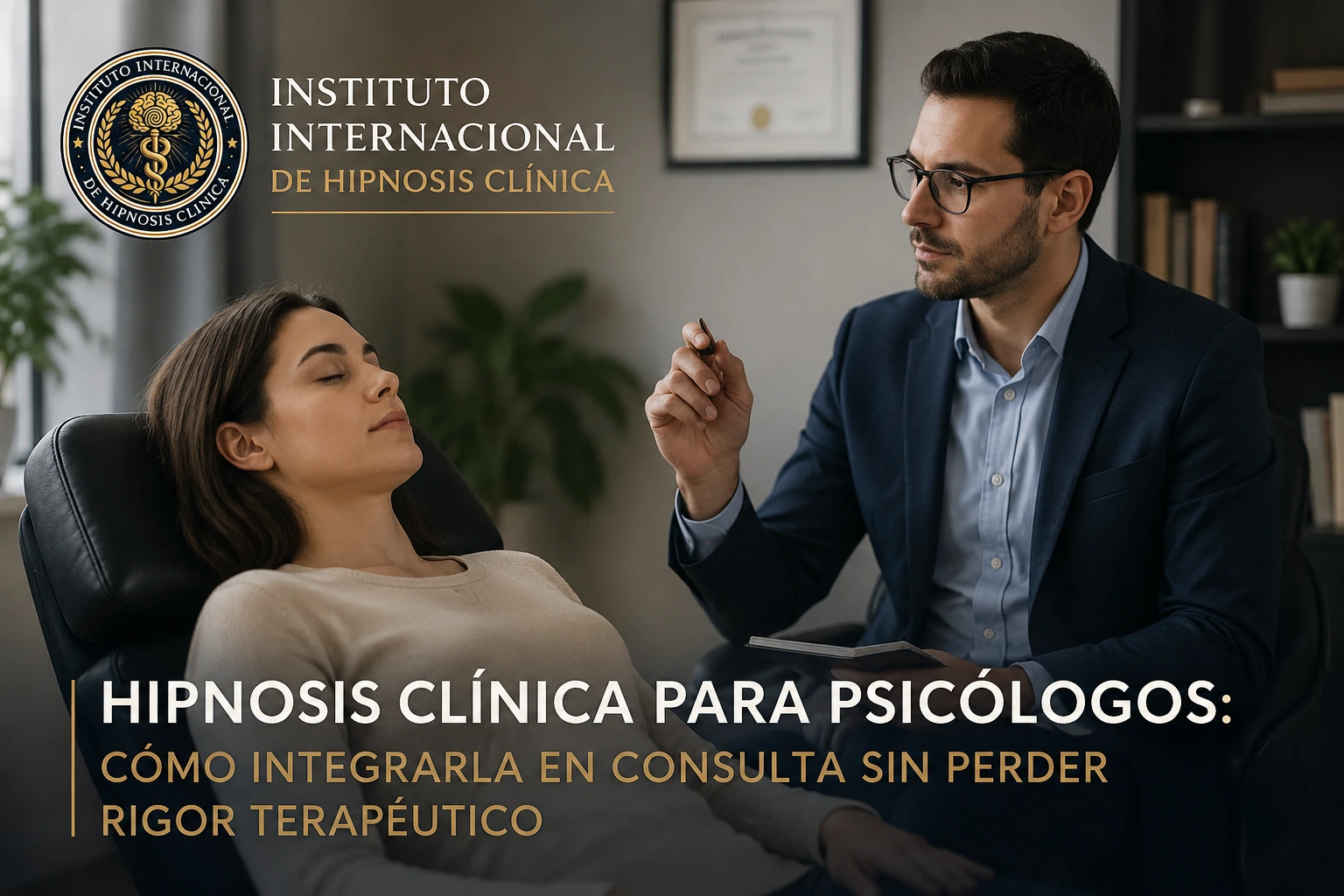 Hipnosis clínica para psicólogos y terapeutas que quieren integrarla en consulta profesional